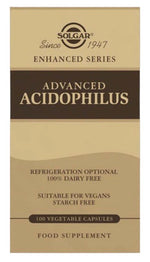 Solgar Advanced Acidophilus 100 kapslit