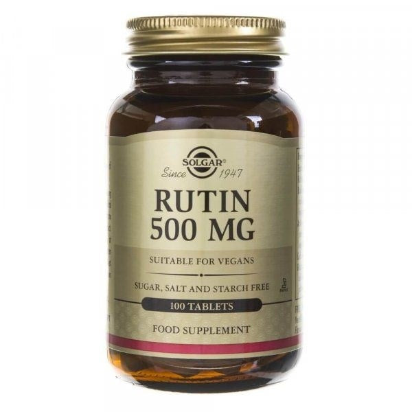 Solgar Rutiin – rutiin 500 mg 100 tabletti