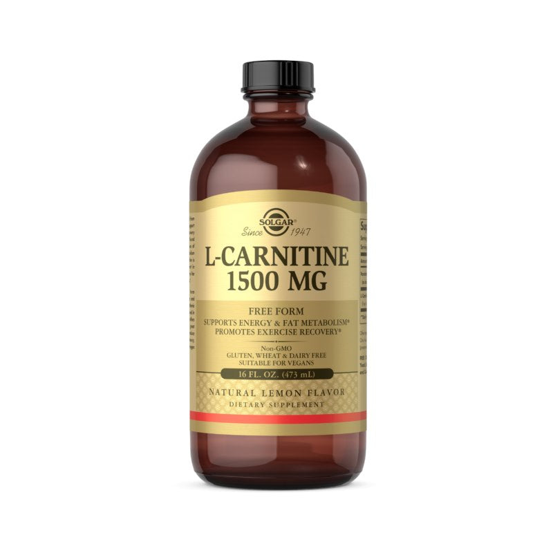 Solgar L-karnitiin – L-karnitiin 1500 mg 473 ml