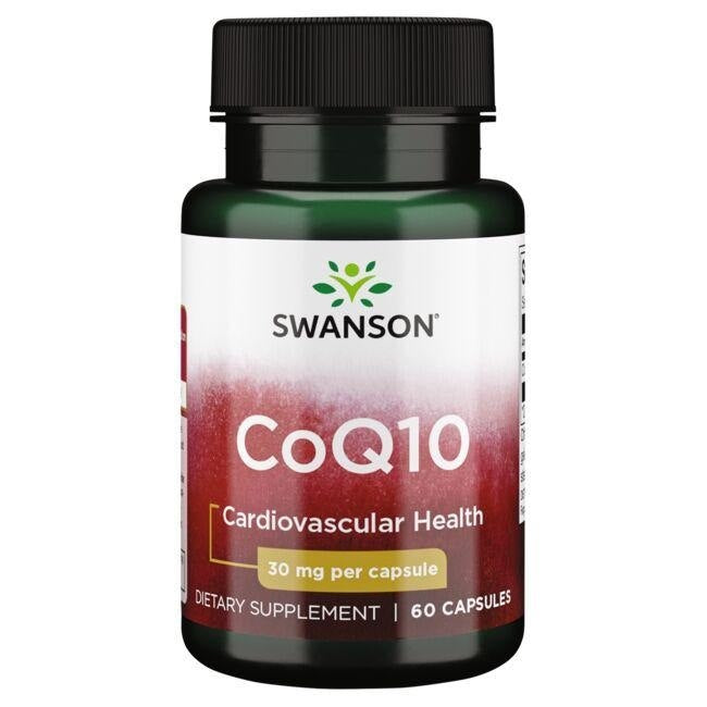 Swanson CoQ10 30 mg 60 kapslit
