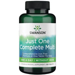 Swanson Just One Complete Multi - ilma rauata 130 tabletti