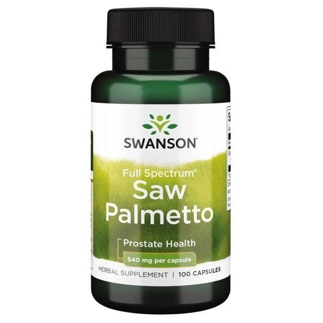 Swanson Full Spectrum Saw Palmetto 540 mg 100 kapslit