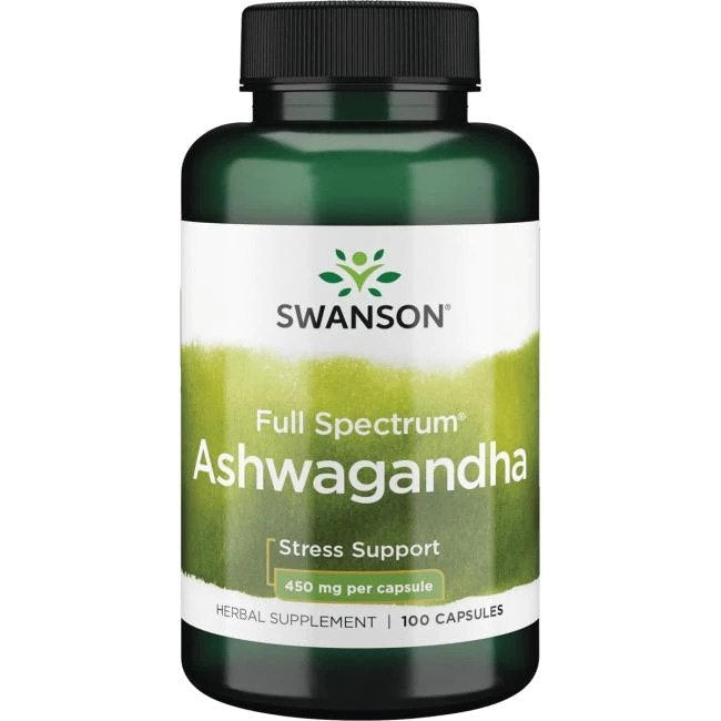 Swanson Full Spectrum Ashwagandha 100 kapslit