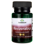 Swanson Resveratrol - Resveratrool 50 mg 30 kapslit
