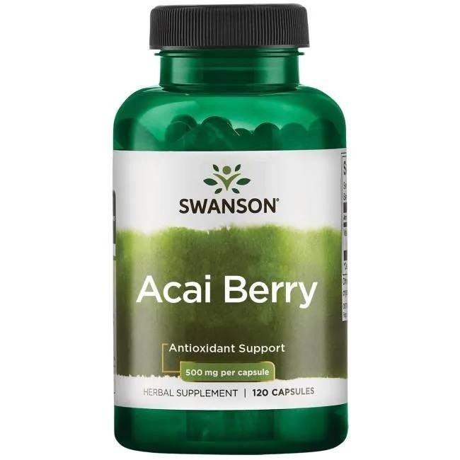 Swanson Acai marja 500 mg 120 kapslit