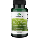 Swanson Full Spectrum Lõvimane 500 mg 60 kapslit