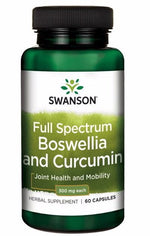 Swanson Full Spectrum Boswellia & Curcumin 60 kapslit