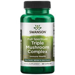 Swanson Full Spectrum Triple Mushroom 60 kapslit