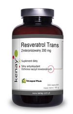 KENAY mikroniseeritud resveratrool 200 mg 300 kapslit