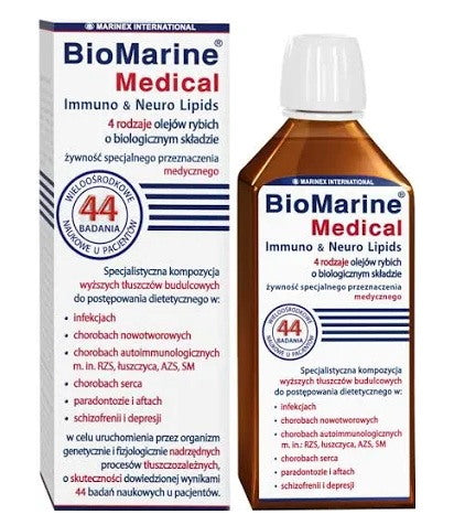 MARINEX BioMarine meditsiinilised immuun- ja neurolipiidid 200 ml