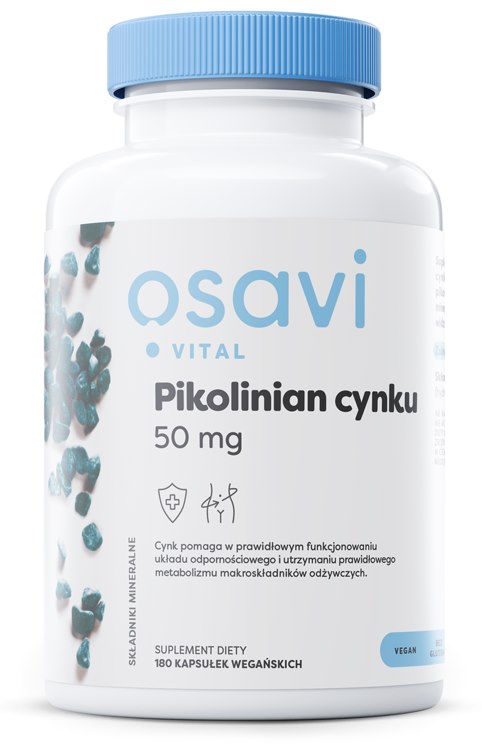 Osavi tsinkpikolinaat 50 mg 180 kapslit