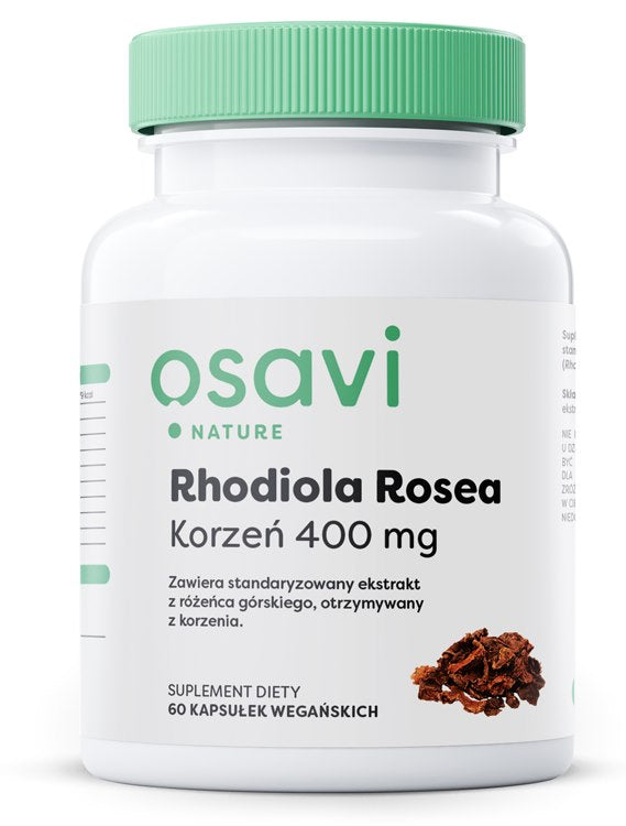 Osavi Roosirohi (Rhodiola Rosea) 400 mg 60 kapslit