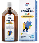 Osavi Norra kalaõli lastele 500 mg Omega 3 - sidrunimaitseline 500 ml