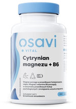 Osavi magneesiumtsitraat + B6 90 kapslit