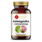 Yango Ashwagandha koos punase ristikuga 90 kapslit