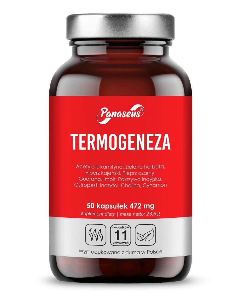 PANASEUS termogenees 50 kapslit