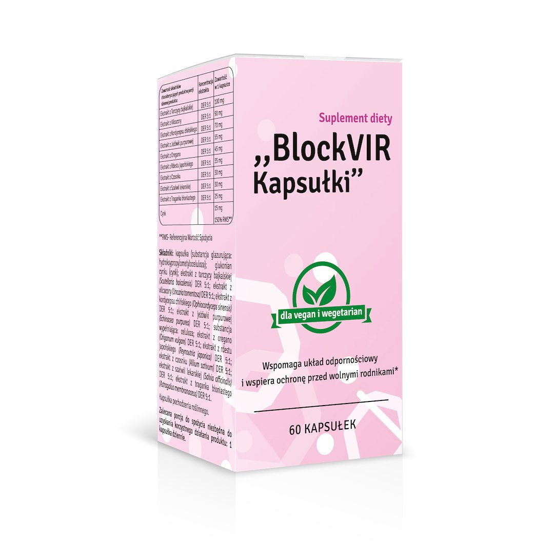 PCF BlockVIR Immunity 60 kapslit