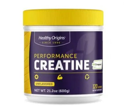 HEALTHY ORIGINS Performance Creatine – kreatiinmonohüdraat 600 g