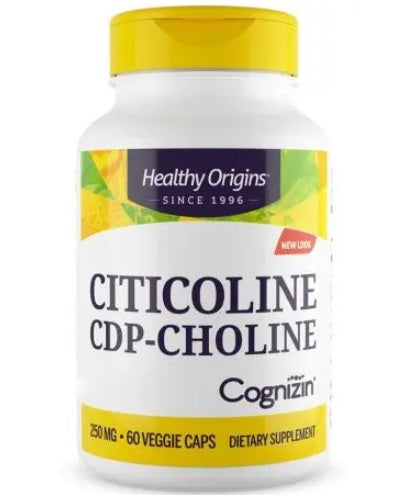 Healthy Origins Cognizin Citicoline CDP-Choline – tsitikoliin 250 mg 60 kapslit