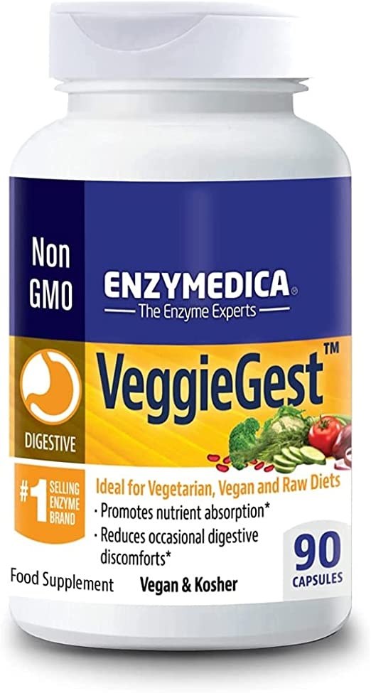 ENZYMEDICA VeggieGest 60 kapslit
