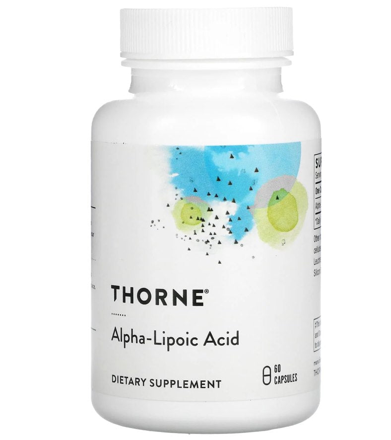 THORNE RESEARCH alfa-lipohape – alfa-lipohape 300 mg 60 kapslit