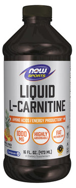 Now Foods vedel L-karnitiin 1000 mg Troopiline Punch – L-karnitiin 1000 mg Troopiline maitse 473 ml