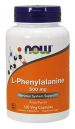 NOW FOODS L-fenüülalaniin 120 kapslit
