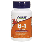 Now Foods vitamiin B1 tiamiin 100 tabletti