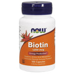 NOW FOODS Biotiin - Biotiin 1000 mcg 100 kaps.