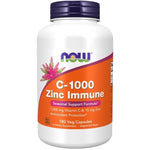 NOW FOODS C-1000 tsink immuunsusele 180 kapslit