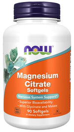 NOW FOODS magneetsiumtsitraat 90 kapslit