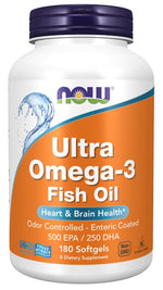 Now Foods Ultra Omega-3 180 kapslit