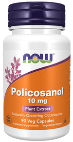 Now Foods Policosanol 10 mg 90 kapslit