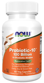 Now Foods Probiotic-10 - 100 miljardit 60 kapslit