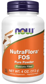 Now Foods NutraFlora® FOS - fruktooligosahhariidide pulber 113 g