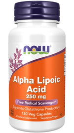 NOW FOODS Alfa-lipoehape 120 kapslit