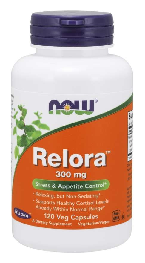 Now Foods Relora 300 mg 120 kapslit