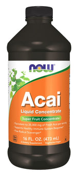 Now Foods Acai vedel kontsentraat – Acai vedel kontsentraat 473 ml
