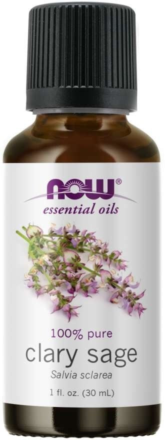 NOW FOODS Clary Sage - 100% muskaatsalveiõli - Salvei 30 ml