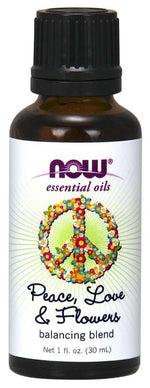 Now Foods Peace, Love & Flowers õlisegu 30 ml