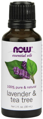 NOW FOODS 100 % lavendli- ja teepuuõli 30 ml