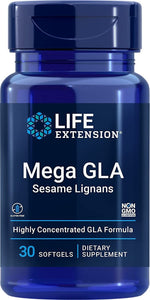 Life Extension Mega GLA seesamilignaanidega 30 kapslit
