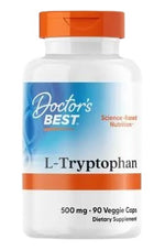 DOCTOR'S BEST L-trüptofaan 500 mg 90 kapslit