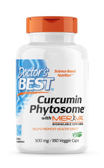 DOCTOR'S BEST kurkumiini fütosoom Merivaga 180 kaps.