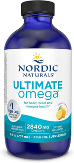 NORDIC NATURALS Ultimate Omega, sidrunimaitseline, 2840 mg 237 ml