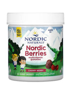 NORDIC NATURALS Nordic Berries kirsi- ja marjamaitselised närimistabletid 120 tk
