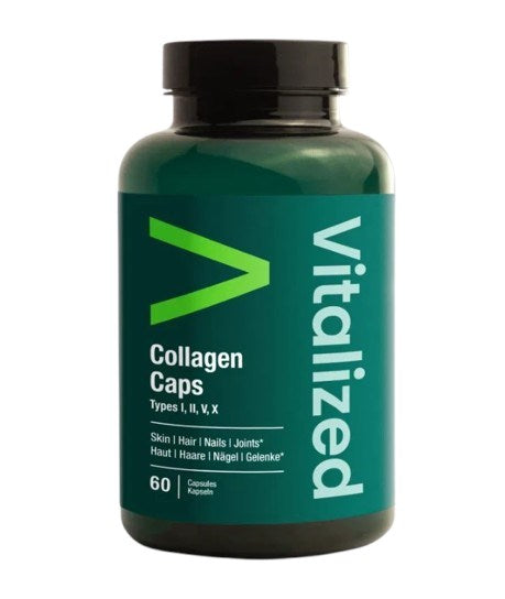 VITALIZED kollageen I, II, V, X tüübid 60 kapslit