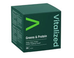 VITALIZED rohelised supertoidud ja valgud 30 pakki
