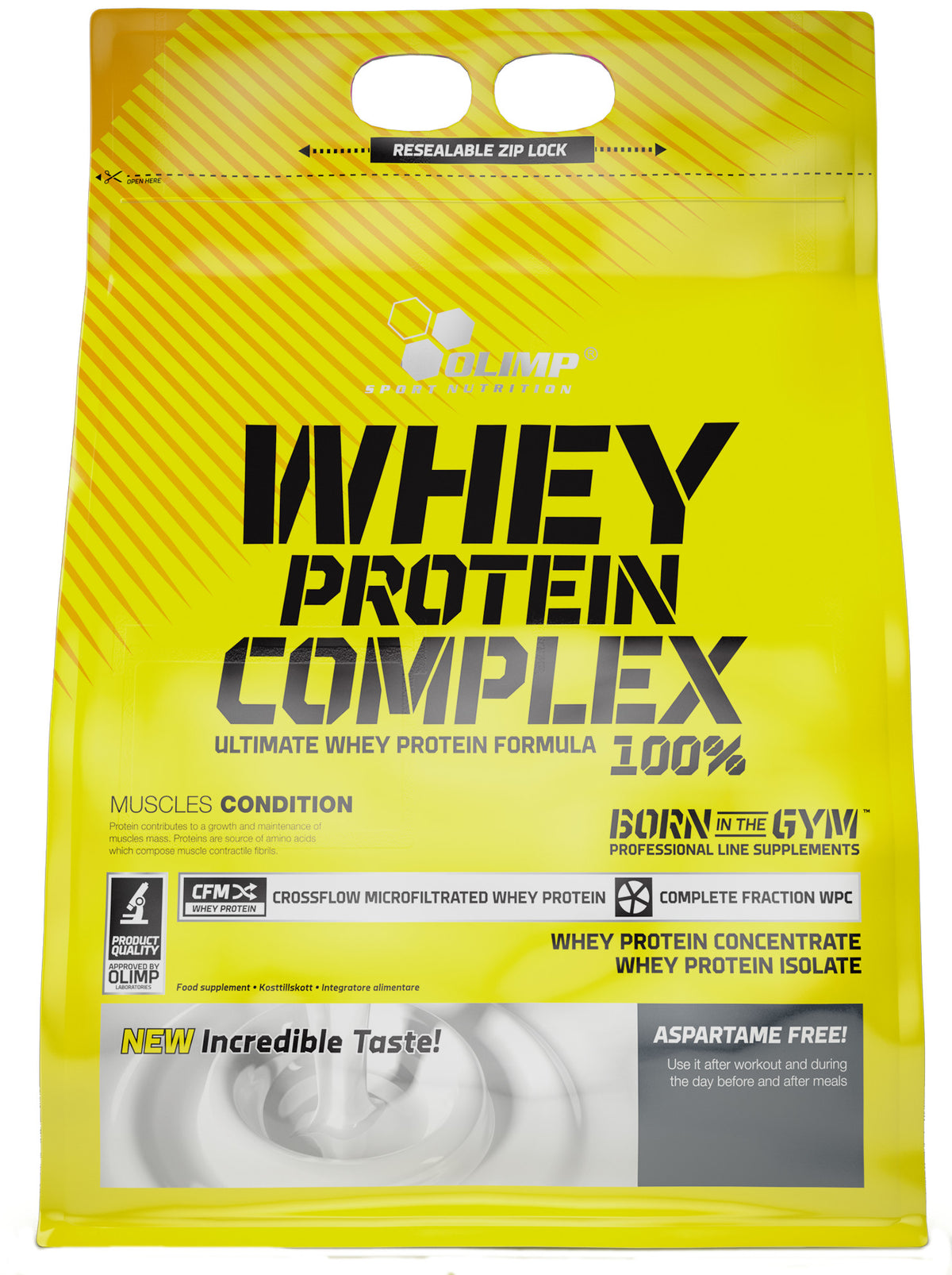 Whey Protein Complex 100%, Cookies Cream - 2270 grams - Olimp Nutrition