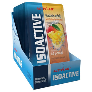 Activlab Isoactive funktsionaalne isotoonik laimi, mango ja ananassiga - 20 pakikest